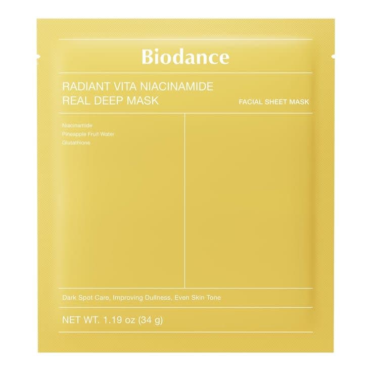Biodance Radiant Vita Niacinamide Real Deep Mask 1 piece — image 1