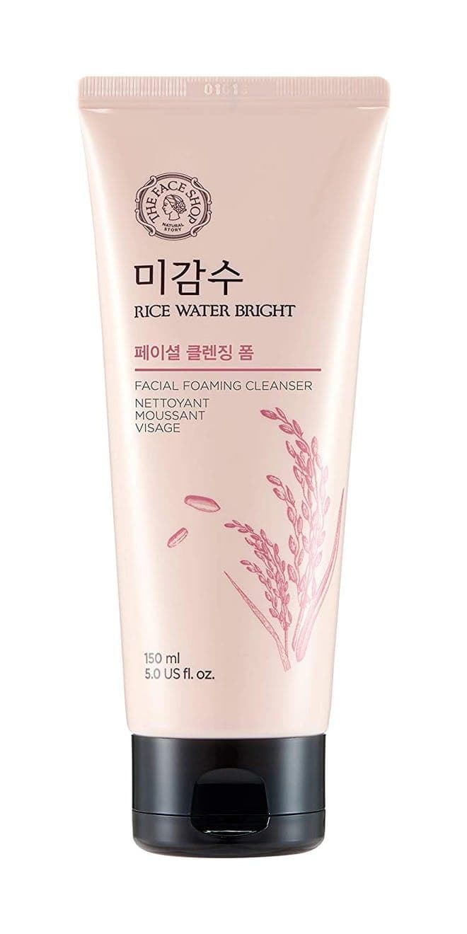 The Face Shop Rice Water Bright Facial Foaming Cleanser (150ml) — image 1
