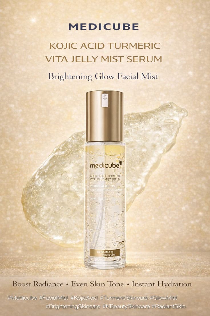 Medicube Kojic Acid Turmeric Vita Jelly Mist Serum (100ml)