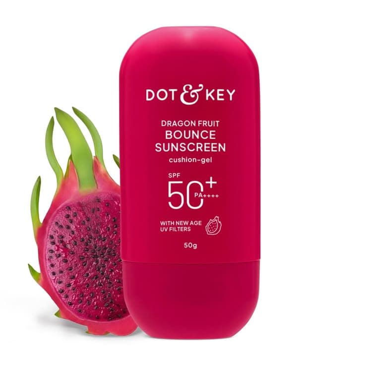 Dot & Key Dragon Fruit Bounce Sunscreen Cushion-Gel SPF 50+ PA++++ (50g)