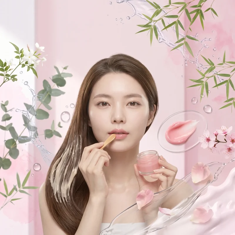 Hair mask/lip mask