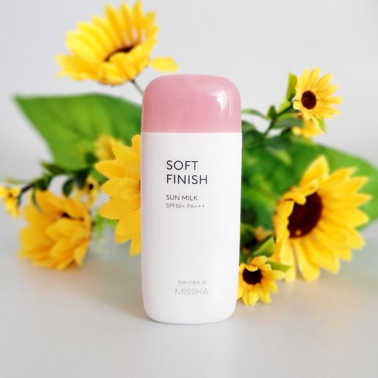 fiqcsdrkicpafrwm7po0.jpg Missha All Around Safe Block Soft Finish Sun Milk SPF50+ PA+++ (70ml) - Image 1