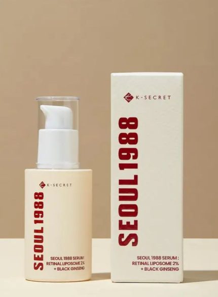 K-SECRET Seoul 1988 Serum: Retinal Liposome 2% + Black Ginseng (30ml)