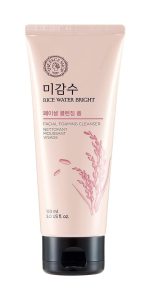 The Face Shop Rice Water Bright Facial Foaming Cleanser (150ml)