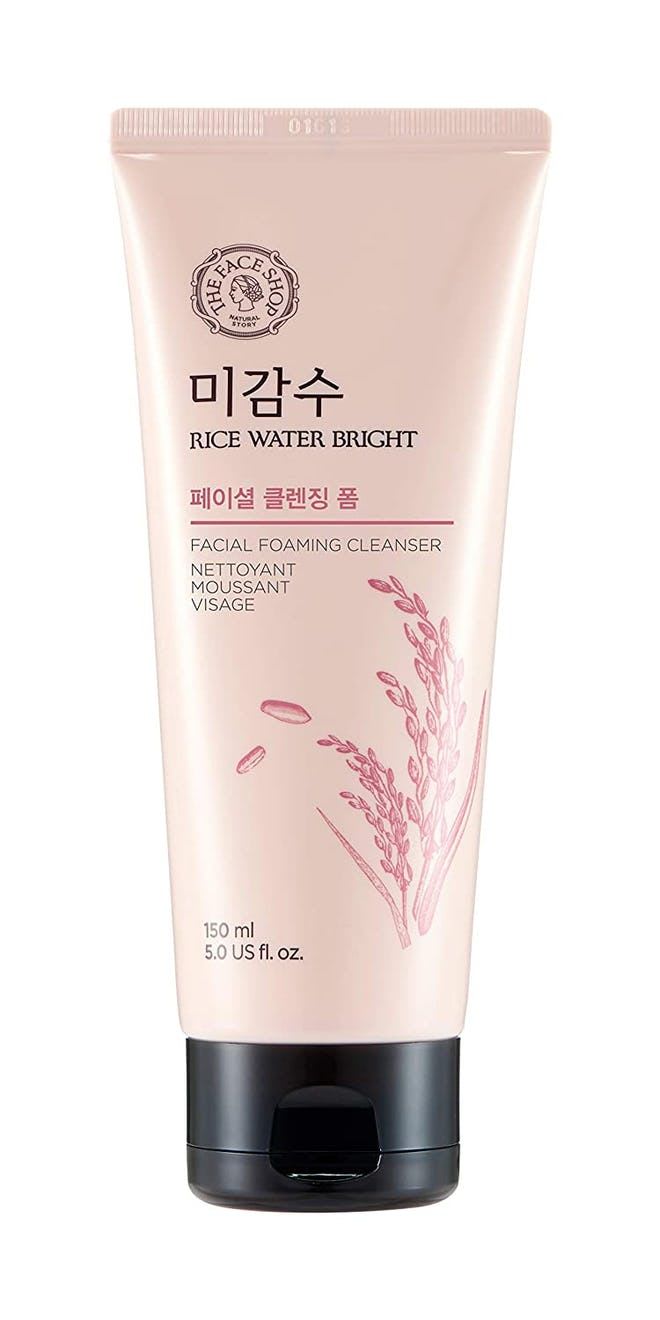 xajsjlsi3sbxxi5sdexd.jpg The Face Shop Rice Water Bright Facial Foaming Cleanser (150ml) - Image 1