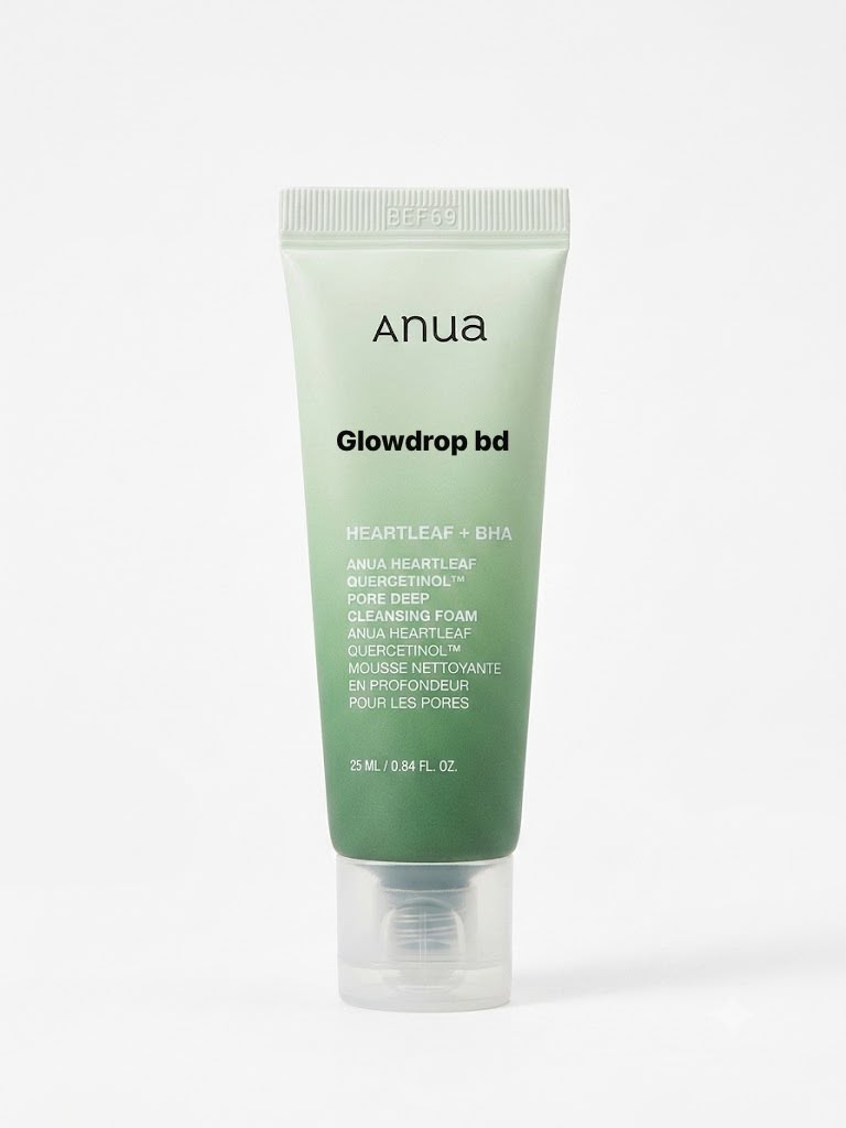 IMG-20260802-WA0016 ANUA Heartleaf Quercetinol Pore Deep Cleansing Foam (25ml) - Image 1