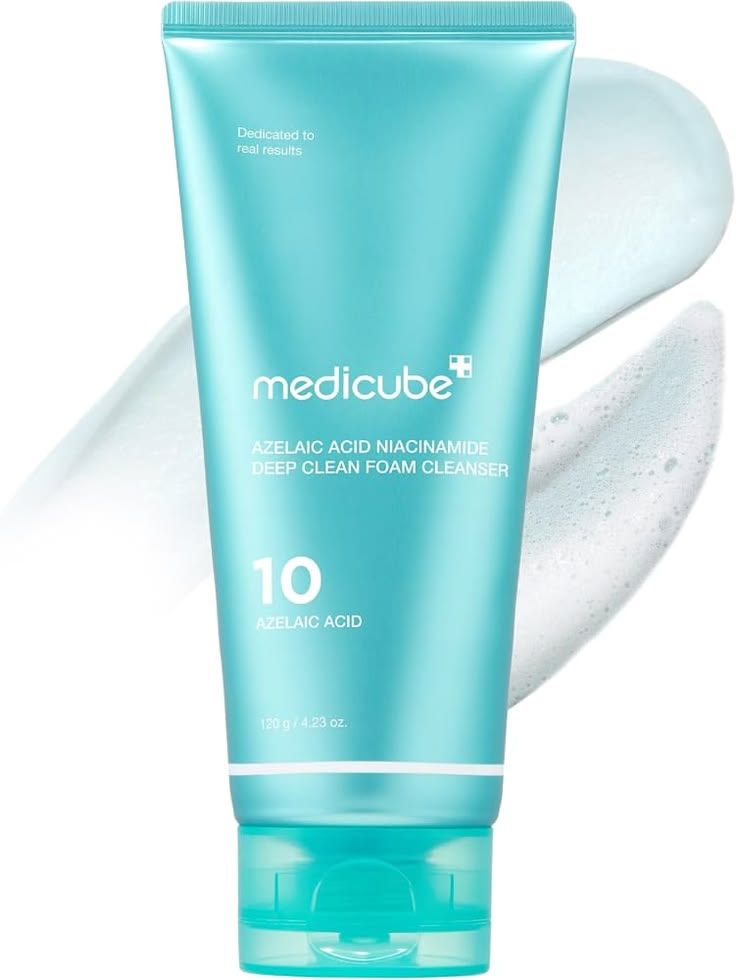 718e4f8a97995a9d14d1cde2418a9ed7 Medicube Azelaic Acid Niacinamide Deep Clean Foam Cleanser (120g) - Image 1