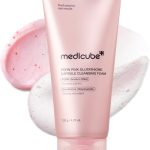 Medicube PDRN Pink Glutathione Capsule Cleansing Foam (120g)